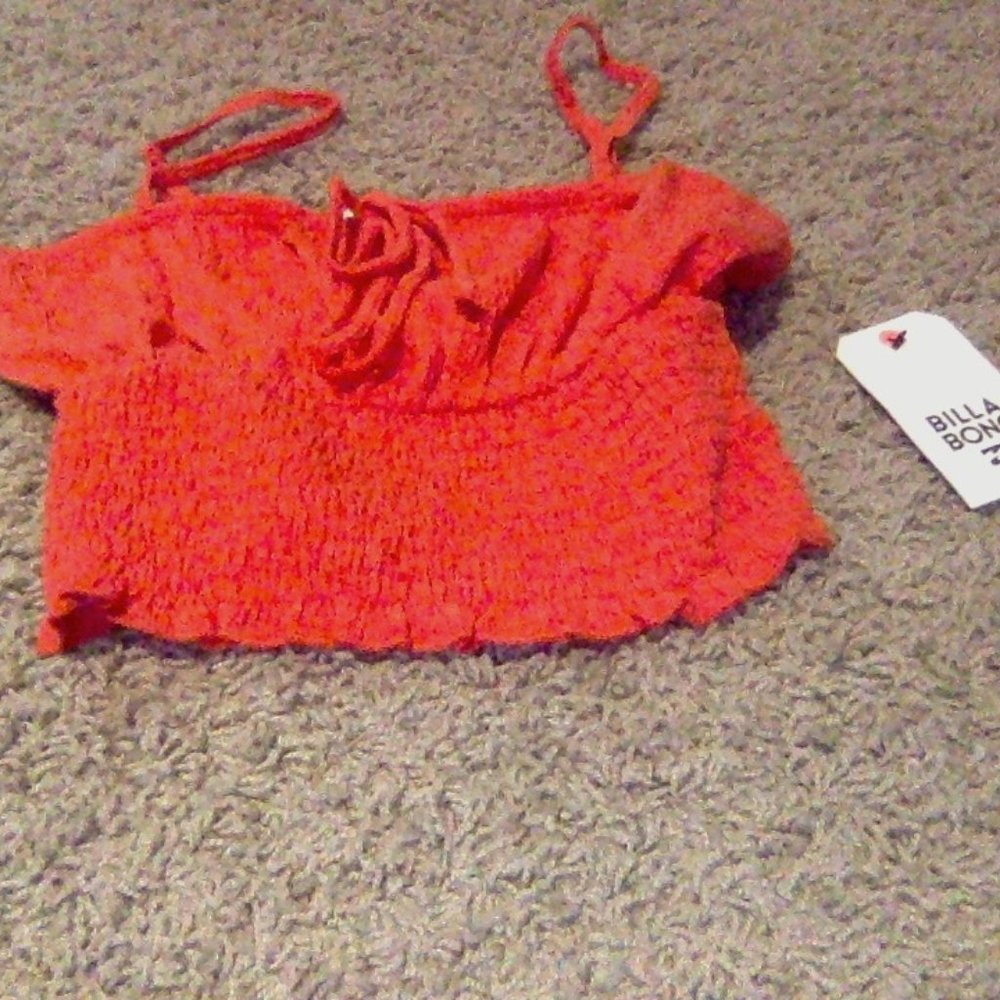 Billabong crop top girl talk